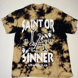 Saint or Sinner Bleach Washed T-Shirt